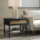 Uttermost® Coast Black Side Table-1