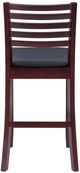 Linon Torino Merlot Ladder Back Bar Stool-5