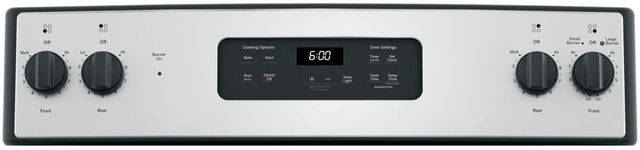 GE® 30" Stainless Steel Free Standing Electric Range-3