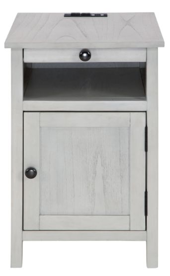 Signature Design by Ashley® Treytown White Chairside End Table-1