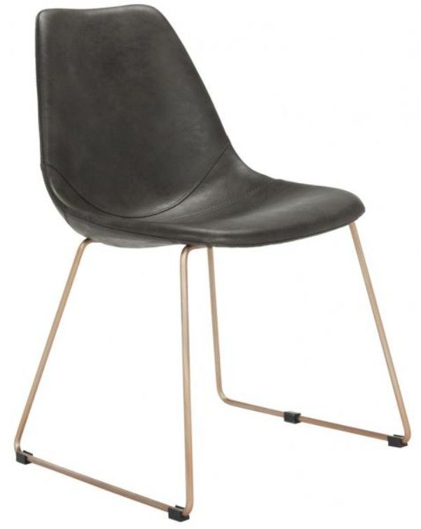 Safavieh Dorian 2-Piece Copper/Gray Dining Side Chair Set-1
