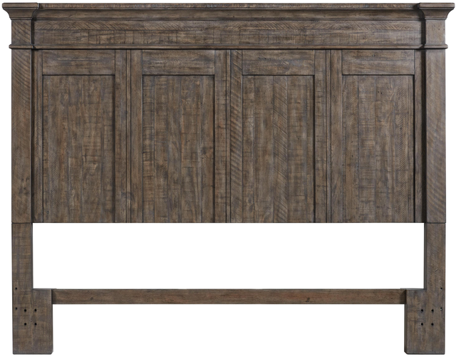 Riverside Furniture Bradford King Rustic Coffee Panel Bed-2