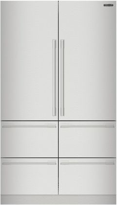 Signature Kitchen Suite 48 in. 24.6 Cu. Ft. Panel Ready Built-In Counter Depth French Door Refrigerator