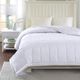 Olliix by Madison Park White All Season Hypoallergenic Microfiber Down Alternative Full/Queen Windom Blanket-4