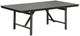 Intercon Navarro Mocha Aluminum Outdoor Trestle Dining Table-0