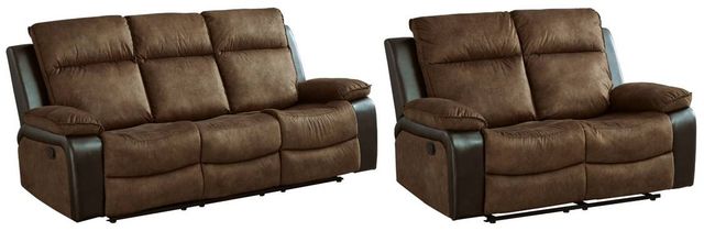 Signature Design by Ashley® Woodsway 2-Piece Brown Living Room Seating Set-0