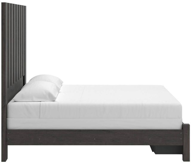 Signature Design by Ashley® Parlayon Charcoal King Storage Panel Bed-2