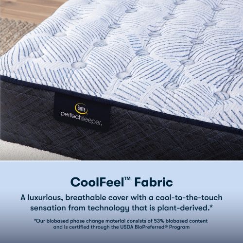 Serta® Perfect Sleeper® Blue Lagoon Nights 13.5" Wrapped Coil Medium Tight Top Twin Mattress-7