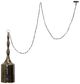 Harp & Finial® Kaili Black Diamond Small Pendant-2