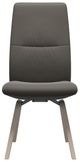 Stressless® by Ekornes® Customizable Mint Large High Back Dining Chair with Slanted Legs-1