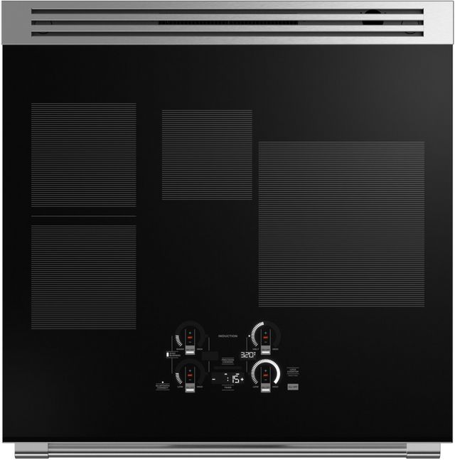 Monogram® 30" Stainless Steel Pro Style Induction Range -5