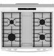 GE® 400 Series 30" White Freestanding Gas Range-3