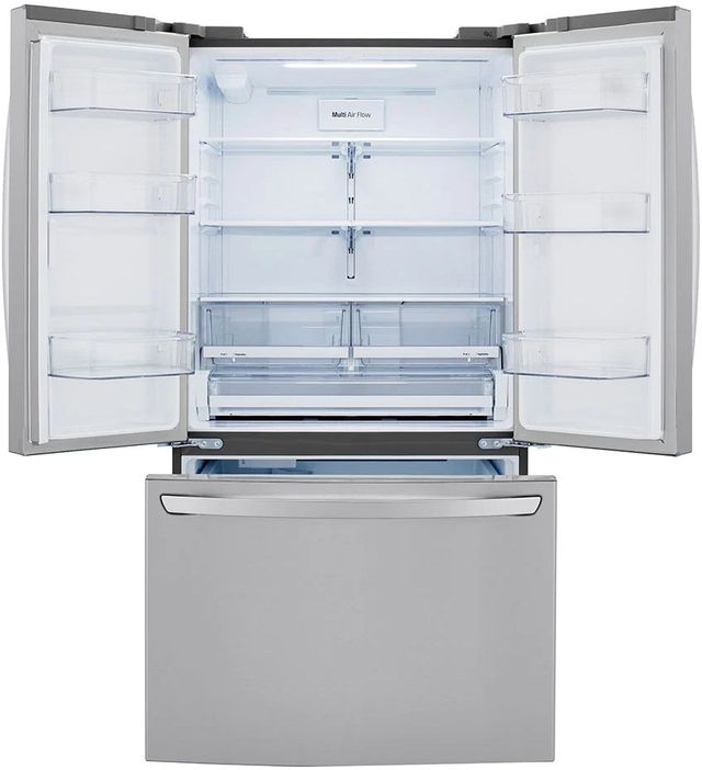 LG 36" 29.0 Cu. Ft. PrintProof™ Stainless Steel Smart French Door Refrigerator-1