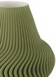 Currey & Company Green Plisse Green Medium Vase-1