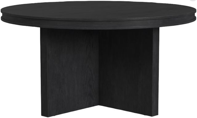 Flexsteel® Waterfall Black Round Coffee Table-2