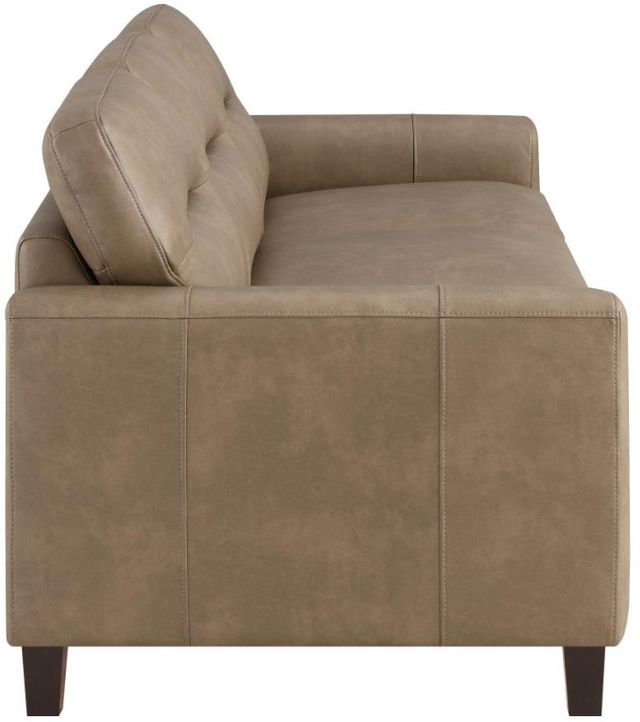 Coaster® Scotland Brown Upholstered Sofa-2