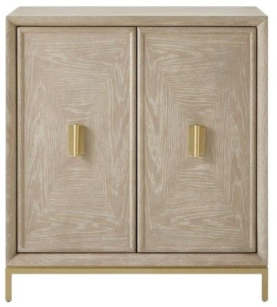 Uttermost® Alessia Cerused 2-Door Cabinet-4