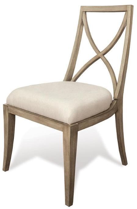 Riverside Furniture Sophie X-Back Upholstered Side Chair-2