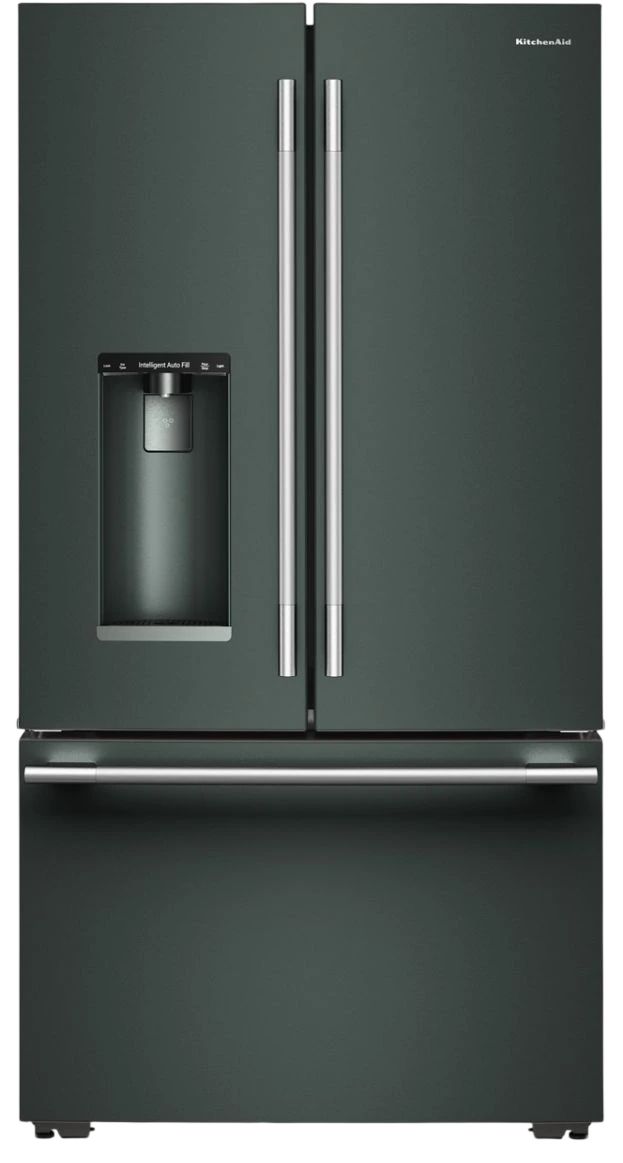 KitchenAid® 36" 23.1 Cu. Ft. Juniper Counter Depth French Door Refrigerator with Intelligent Auto Fill-2