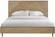 Bernards Linné Wheat Queen Wooden Panel Bed-1
