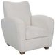 Uttermost® Teddy Off-White Shearling Accent Chair-0