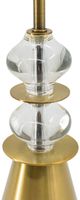 A & B Home Gold Crystal Table Lamp-2