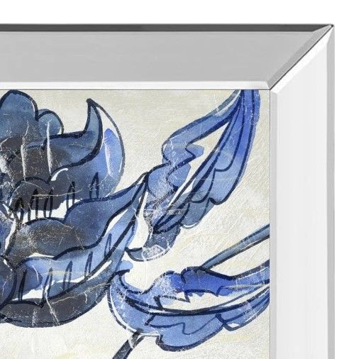 Classy Art Vintage Porcelain IV by Chariklia Zarris Mirrored Frame Wall Art-1