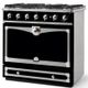 La Cornue CornuFe´ 90 36" Gloss Black Pro Style Dual Fuel Range-1