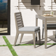 homestyles® Sustain Gray Outdoor Dining Chair Pair-5