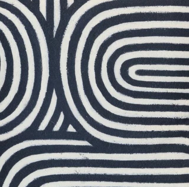 Stylecraft Norman Wyatt Home Black/White Designer Throw Pillow-1