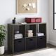 Linon Cody Gray 6-Cube Storage Cabinet-3