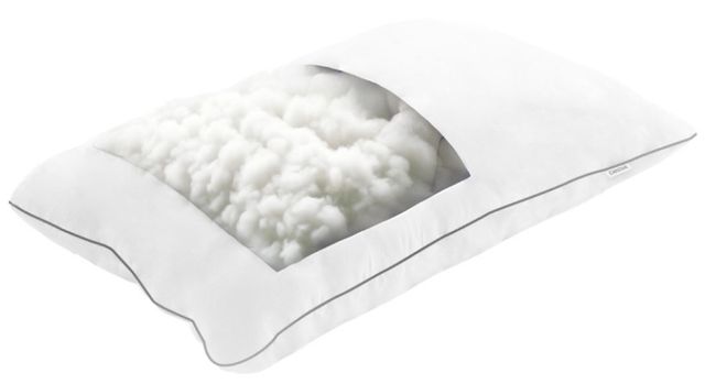 Cariloha Aloha White Soft Down Standard Alternative Bed Pillow-1