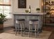 Sunny Designs™ Alpine Gray 30" Swivel Stool-1