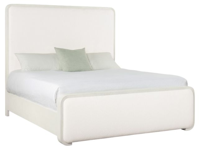 Hooker® Furniture Serenity Ashore Arctic/Sand Dollar California King Upholstered Panel Bed-0