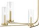 Forty West Fillmore Gold Chandelier-3