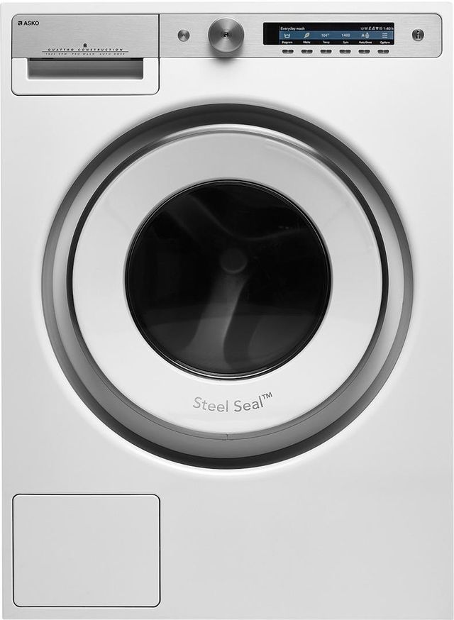 ASKO 2.8 Cu. Ft. White Front Load Washer