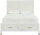Bassett® Furniture Tidewater Hampton White King Storage Bed-1