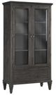 Magnussen Home® Sutton Place Weathered Charcoal Gray Door Bookcase-0