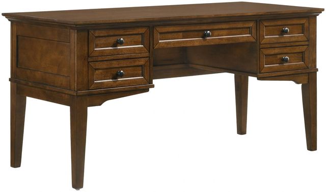 Intercon San Mateo Tuscan Half Ped Desk-0