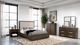 Furniture of America® Vellara 4-Piece Dark Walnut Foundation Required Queen Bedroom Set -1