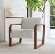 Classic Home Lexington Coastal Breeze Accent Chair-1