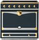 La Cornue CornuFé 90 Albertine 36" Quintessential Teal Pro Style Induction Range with Brushed Brass Trim-0