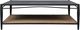 Four Hands Thalen Natural Agel/Rough Iron Coffee Table-2