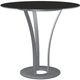 Amisco Customizable Dalia Starstone Counter Pub Table with Metal Turnip Base-0