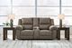 Signature Design by Ashley® Laresview Fossil Manual Reclining Loveseat-5