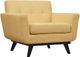 TOV Furniture James Mustard Yellow Linen Chair-0