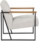 Coaster® Monsen Ivory Upholstered Metal Frame Accent Chair-4