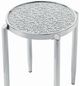 ACME Furniture Abbe Glass End Table with Chrome Base-4
