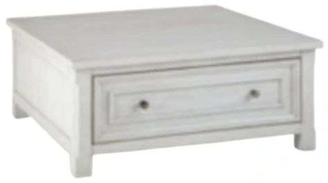 Signature Design by Ashley® Robbinsdale Antique White Lift-Top Cocktail Table-0