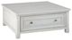 Signature Design by Ashley® Robbinsdale Antique White Lift-Top Cocktail Table-0
